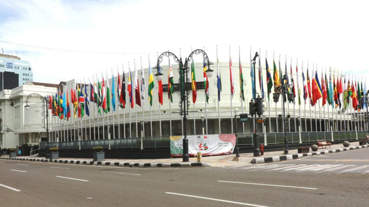Museum Asia-Afrika di Kota Bandung.