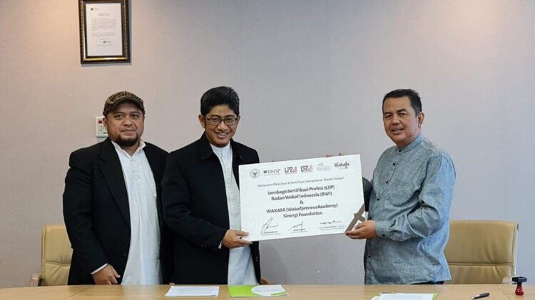 Wakafa Sinergi Foundation bekerja sama dengan LSP BWI.